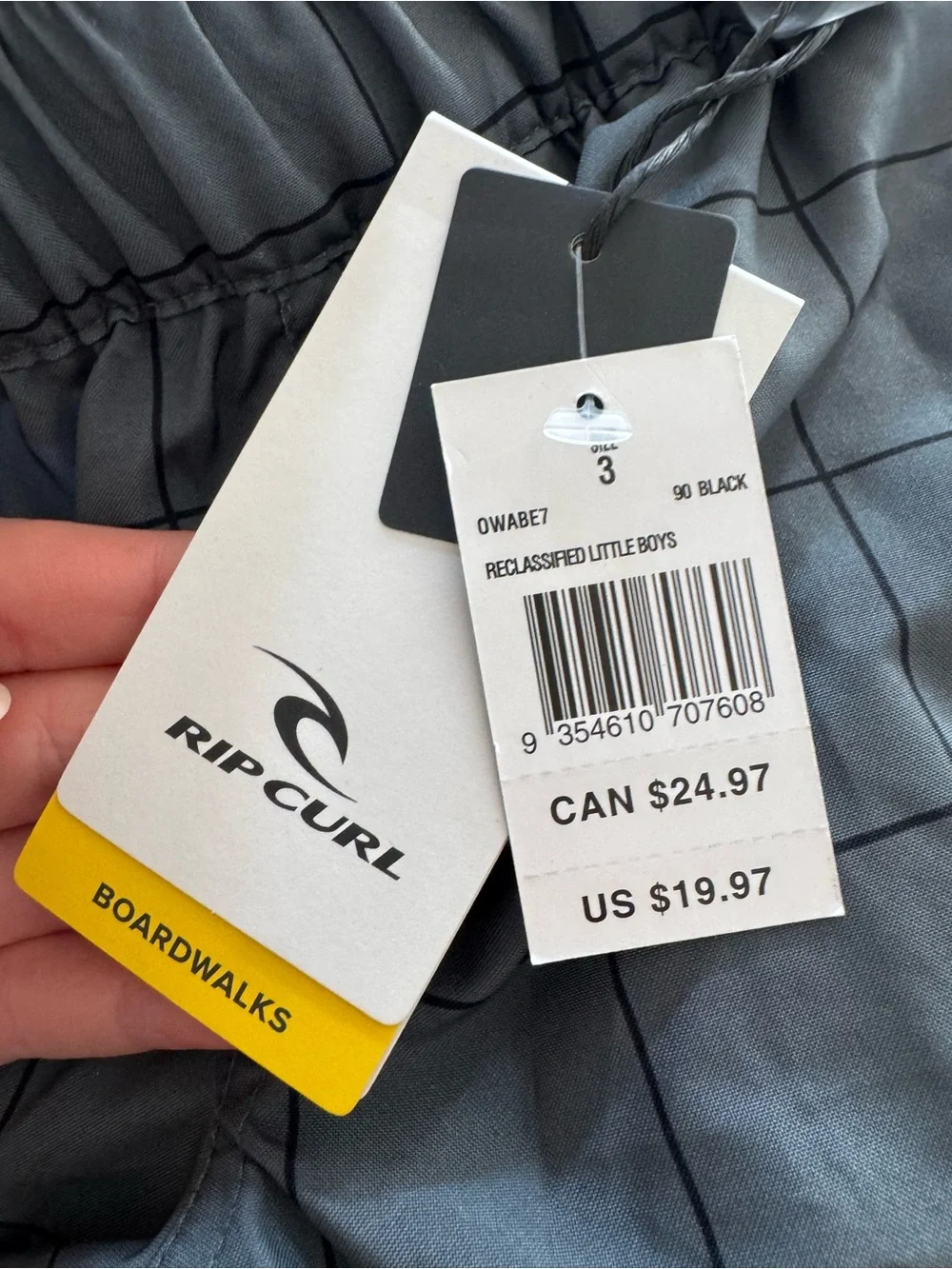 NWT Hurley Toddler Swim Trunks